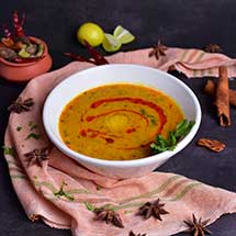 Dal Fry Indian lentil curry with ghee tempering