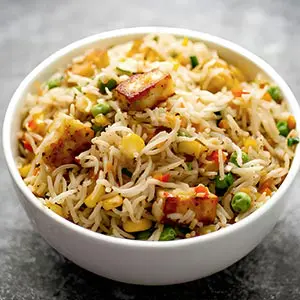 Vegetable Pulao recipe - fragrant basmati rice cooked with vegetables and mild spices